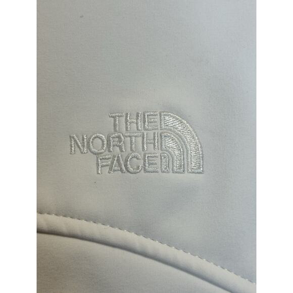 The North Face Jacket Women’s Off-White Size Medium Full Zip, Zippered Pockets - Picture 5 of 16